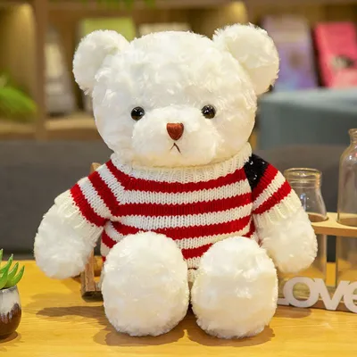 Новогодняя игрушка под елку Медведь, 50 см China Dans 16988511 купить в  интернет-магазине Wildberries