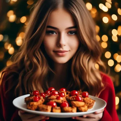 Насладитесь красивыми фото новогодней еды