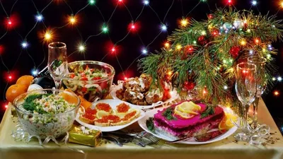Новогодние фото с едой: праздничная атмосфера на вашем экране