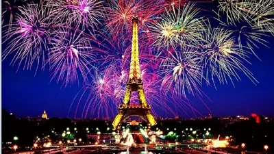 Картина \"Новогодний Париж\"