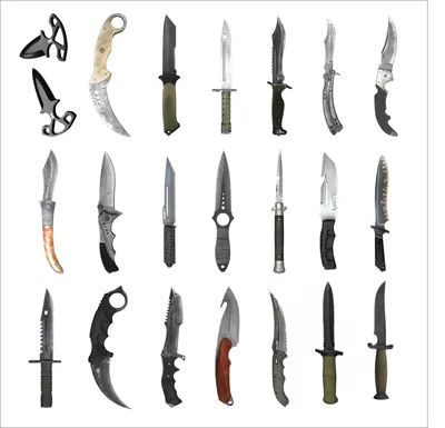 Копия тактического ножа karambit Охотничий Нож КС ГО (CS:GO) камуфляж №2