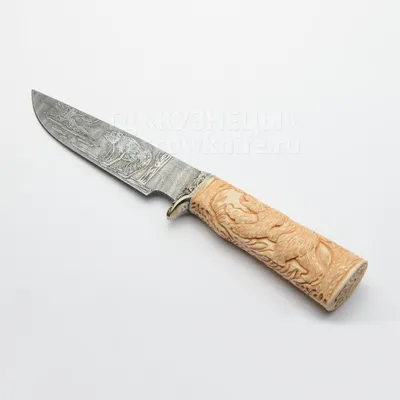 Нож из стали К340 Якут быхах Ковка - купить по цене 7 670 ₽ на сайте  borema.ru