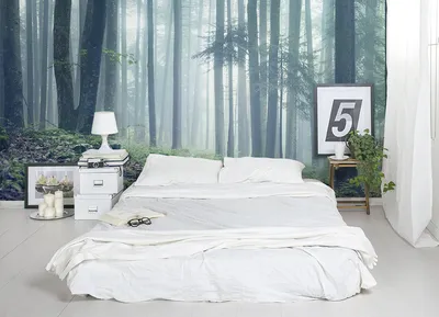 Обои для спальни — дизайнерский проект 315