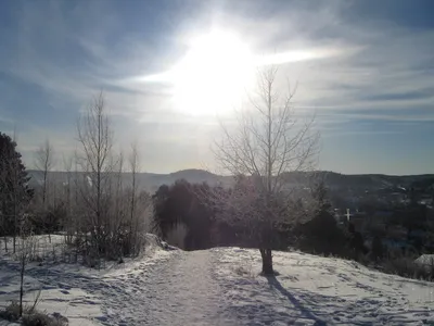 Самые красивые зимние пейзажи - 94 фото