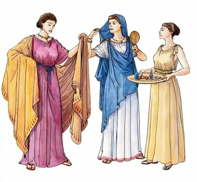 Одежда древней греции картинки