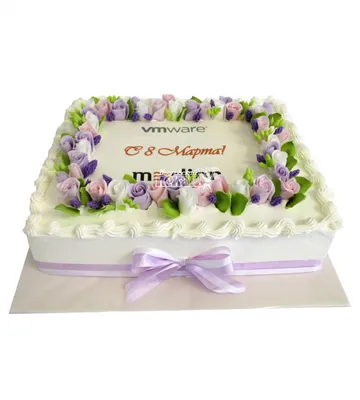 Бенто торт на 8 марта для классного руоковдителя на заказ по цене 1500 руб.  в кондитерской Wonders | с доставкой в Москве