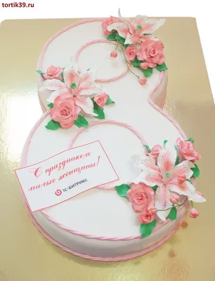 ☆Корпоративный торт На 8 марта 2. Созвездие сладостей