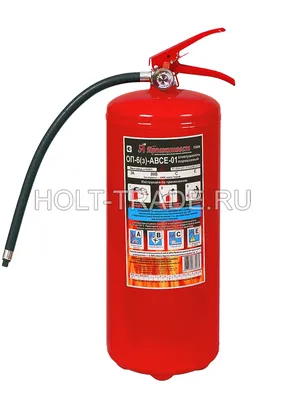 Огнетушитель ОП-6 (з) АВСЕ - цена 690 рублей, купить в Санкт-Петербурге