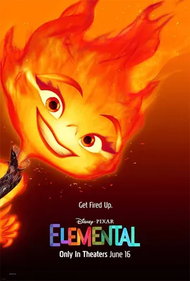 Вышел первый тизер мультфильма «Стихии» Pixar о приключении элементалей  огня и воды