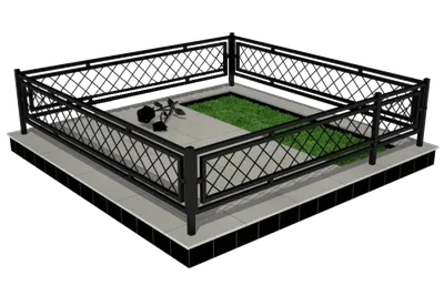 Ограда на могилу в Боровичах купить по низкой цене