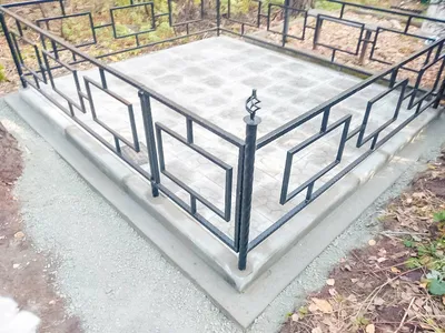 Фотогалерея дешевых оградок на кладбище NORD (ЛБТ) 2024 | Дешевые железные  ограды для могил фото и цены