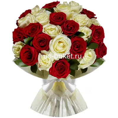 Шикарный букет из 7 белых роз Premium - купить с доставкой в Челябинске