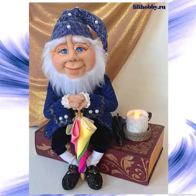 Композиция - кукла Оле Лукойе, шкатулка, ночник – купить в  интернет-магазине HobbyPortal.ru с доставкой