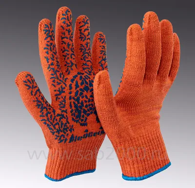 Перчатки нитриловые особопрочные \"Идеал\", оранжевые, 25пар/50шт (M, L, XL,  XXL) купить в Москве по цене 898 руб.