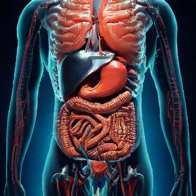 Плакат внутренние органы человека – Полимапия