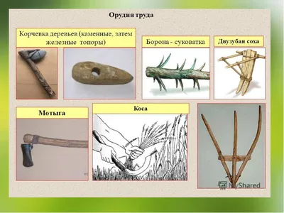 Рисунки древние орудия труда - 69 фото