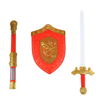 Набор оружия \"Три богатыря\" лук, щит, меч, Играем вместе, b608255-r2sim  купить в интернет магазине детских игрушек ToyWay
