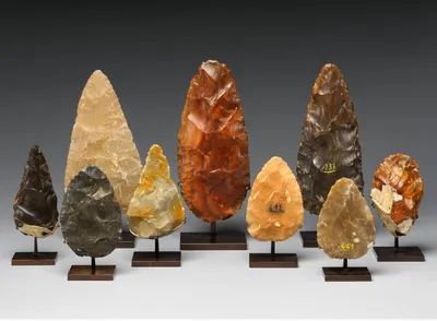 Красивое: каменные орудия древних людей | Пикабу