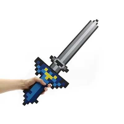Игрушечное оружие Minecraft - Пиксельный пистолет, зеленый, 24 см купить в  интернет-магазине MegaToys24.ru недорого.