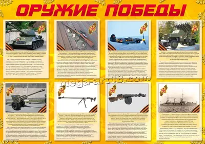 Купить Стенгазету «Оружие Победы» в Москве за ✓ 100 руб.