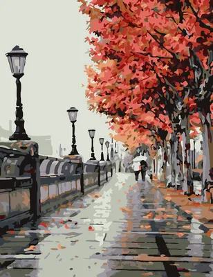 Осенний дождь кленовые листья фон Обои Изображение для бесплатной загрузки  - Pngtree