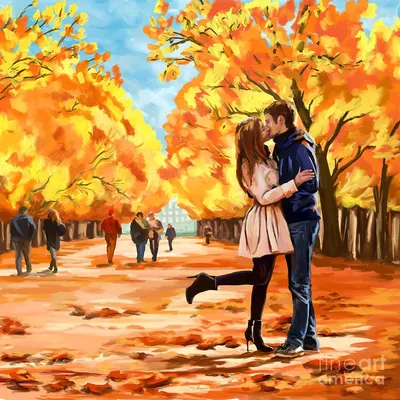 Осень телефон романтический картинка фотографии