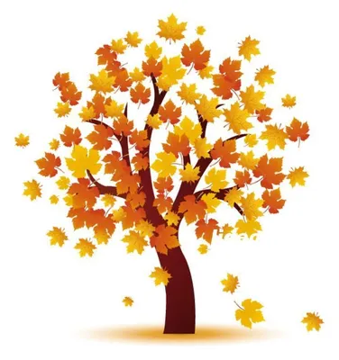 Картинки осенние листья для детей :: Карточки и картинки для детей | Осенние  деревья, Искусство работы с деревом, Осенние листья