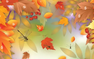 Занятие по рисованию «Осенние листья» для группы двуязычных детей 2–3 лет  (5 фото). Воспитателям детских садов, школьным учителям и педагогам -  Маам.ру