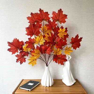 Девушка и осенние листья вафельная картинка | Магазин Домашний Пекарь