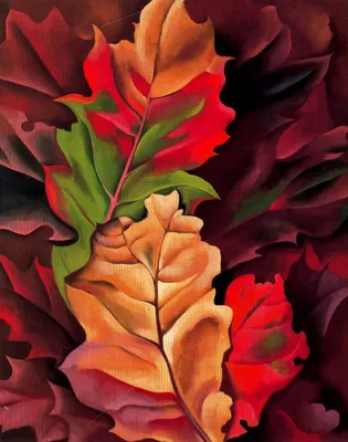Купить картину Осенние листья в Москве от художника Головий Виктор