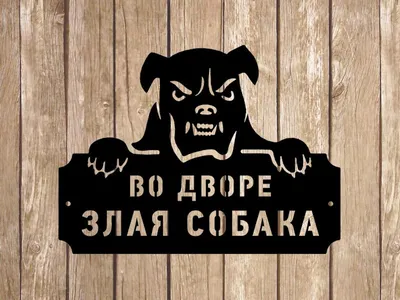Табличка \"Осторожно злая собака, чихуахуа\" 200*200мм., 20 см, 20 см -  купить в интернет-магазине OZON по выгодной цене (340422840)