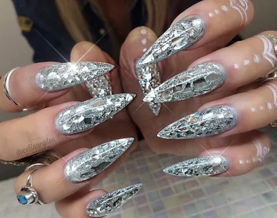 Маникюр| Дизайн ногтей on Instagram: \"Супер как красиво смотрятся острые  ногти\"