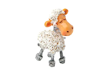 Овечка качалка AMAROBABY (Dolly), белый, 65х34х60 см.. Официальный сайт  AmaroBaby