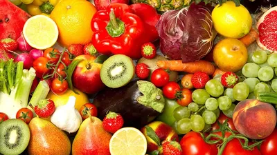 Учебный плакат \"Овощи, фрукты, ягоды\" (1106454) - Купить по цене от 30.80  руб. | Интернет магазин SIMA-LAND.RU