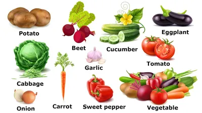 Английский детям. Овощи на английском языке. English for kids.Learn  vegetables - YouTube