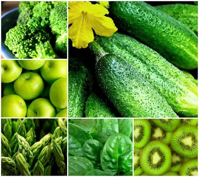 Чем полезны зелёные фрукты и овощи? | Деликатеска.ру | Дзен