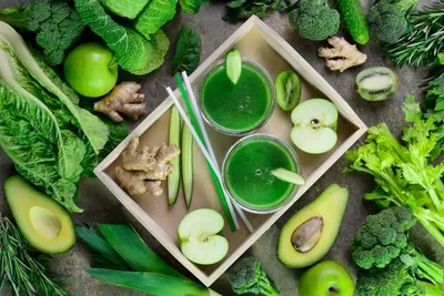 10 зеленых овощей для здорового питания - GetVegetable