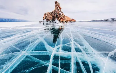 Озеро Байкал. Волшебный лед
