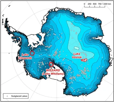 Уникальное озеро Восток в Антарктиде - РИА Новости, 03.06.2013