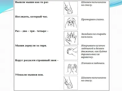 Пальчиковая гимнастика «Балалайка и дудочка»