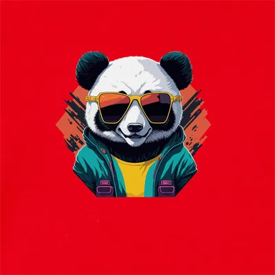 Картинка Аватарка для ватсапа панда в очках - скачать бесплатно с  КартинкиВед