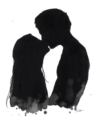 Парень и девушка черно белые картинки фотографии
