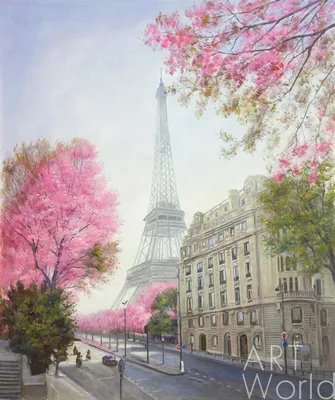 Плакат \"Париж, репродукция рисунка, Paris, France\", 60×60см (ID#874130491),  цена: 290 ₴, купить на Prom.ua