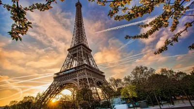 Париж весной, акварель+фото, …» — создано в Шедевруме
