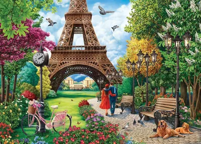 Красивый Париж Весной — стоковые фотографии и другие картинки Париж -  Франция - Париж - Франция, Крыша, Архитектура - iStock