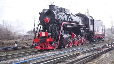 How Russian locomotive class L works. - YouTube
