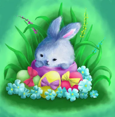 Пасхальный Кролик, пасхальный зайчик, сувенир на пасху, пасхальный декор  плюшевый зайчик яйцо №873008 - купить в Украине на Crafta.ua