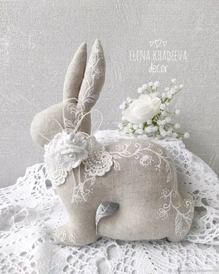 Заяц-яйцо, пасхальный декор, пасхальный кролик №1089798 - купить в Украине  на Crafta.ua
