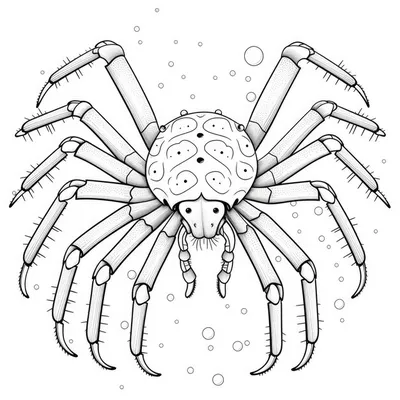 С ненавистью смотрю на паука, …» — создано в Шедевруме