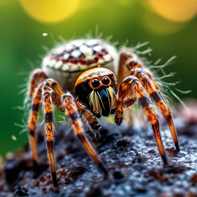 Савасерлин. Смотреть и видеть. Сайт фотоманьяка. Паук-крестовик. (Araneus  diadematus - крестовик обыкновенный)